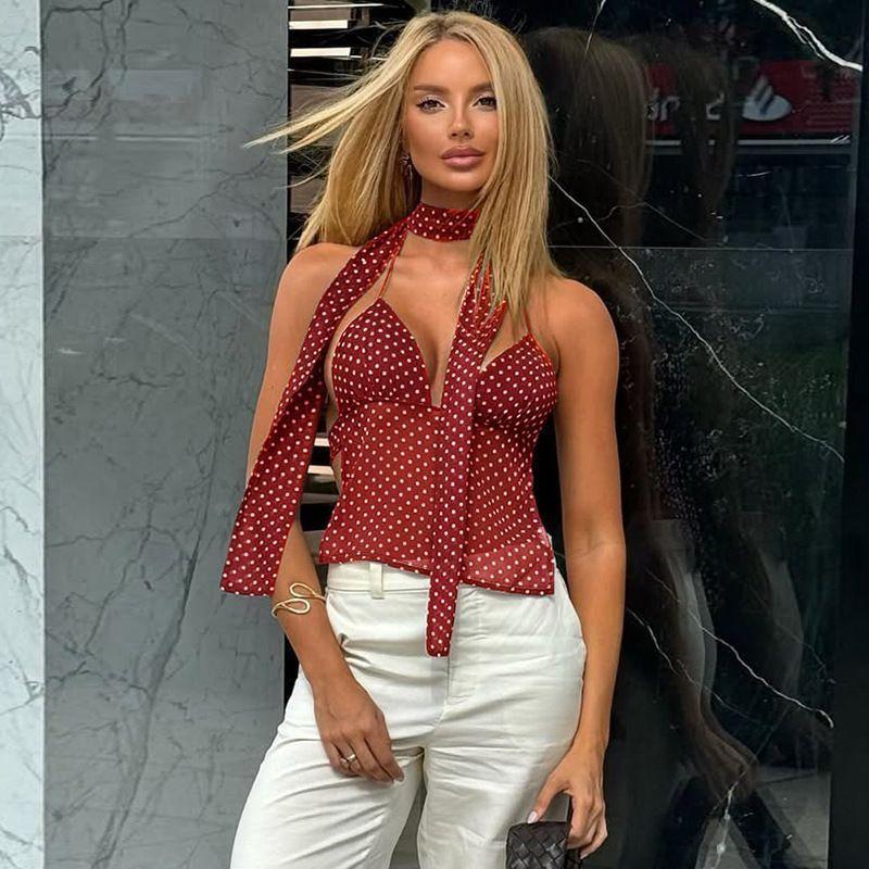 Summer Clothing Young Women - Women Clothing Summer Fashion Casual Polka
