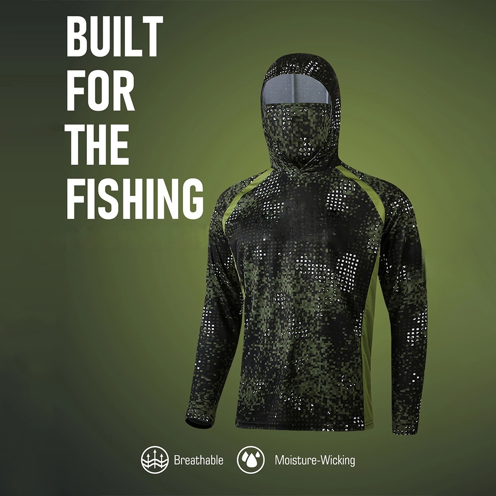 Summer Clothing Trend - MALFC Fishing Apparel Men Hood Fishing