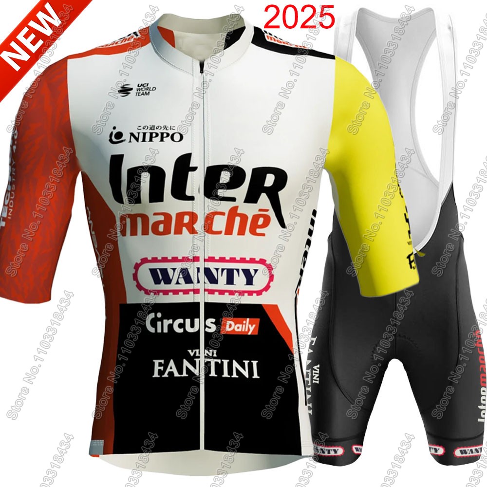 Summer Green Clothing - Wanty Cycling Jersey 2025 Set Summer