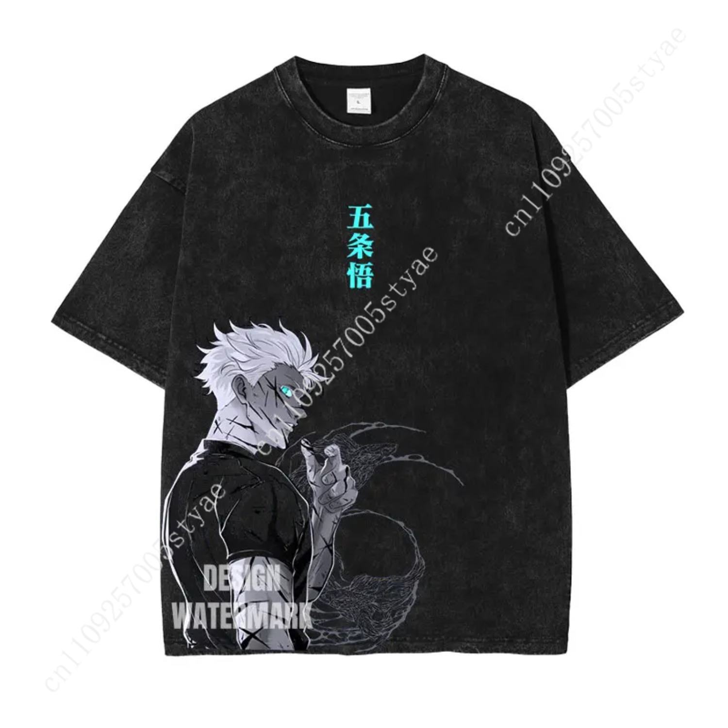 Gojo Satoru Graphic Tee  Anime - огляд і ціна Yours Summer Clothing