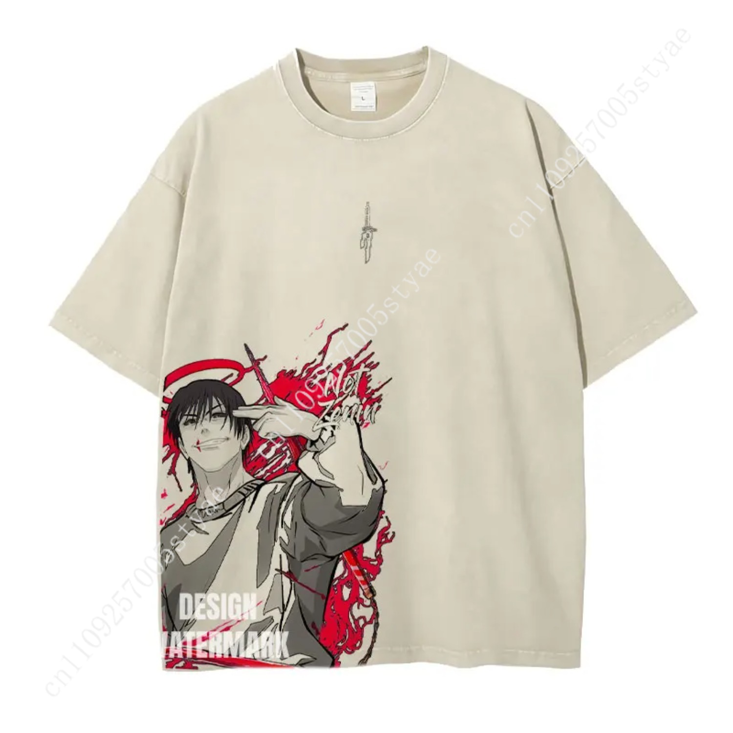 Gojo Satoru Graphic Tee  Anime - огляд і ціна Yours Summer Clothing