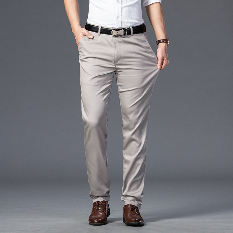 Summer Thin Men's Slim Suit Pa - огляд і ціна Summer Green Clothing