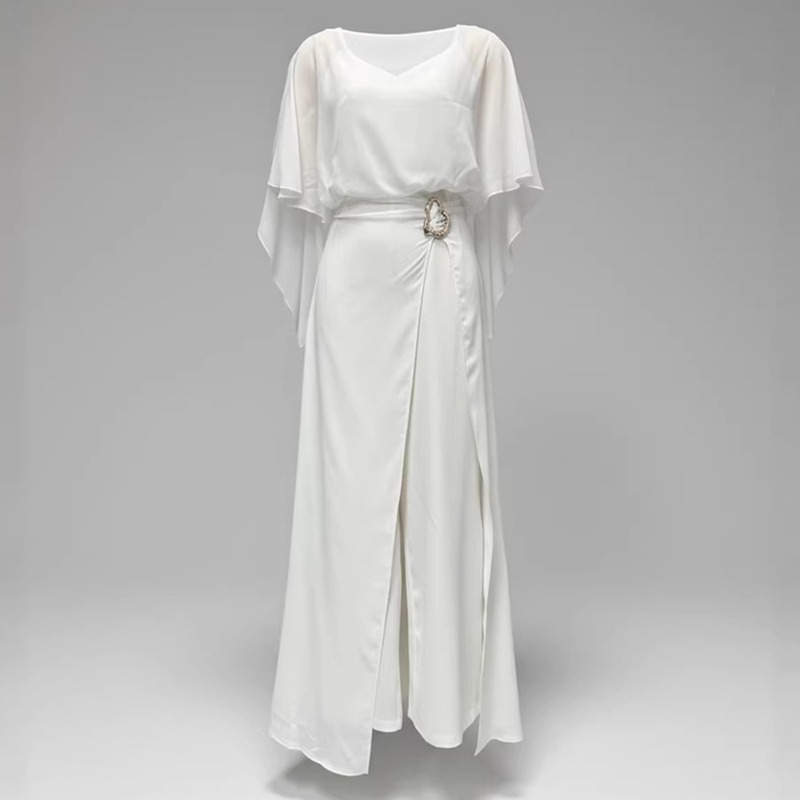 2026 New Women White Chiffon J - огляд і ціна Summer Clothing Women Sale