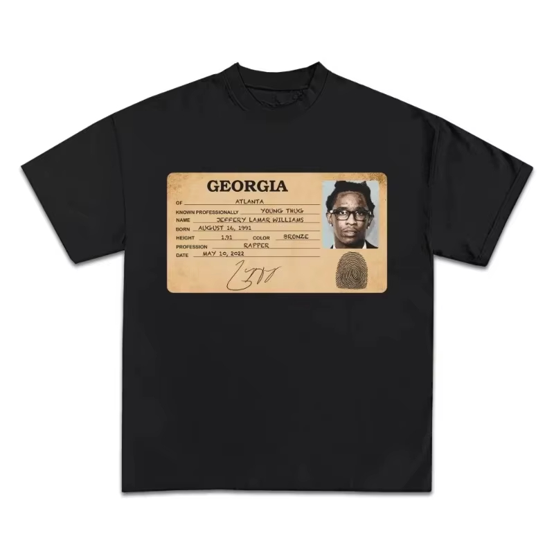 Who's Young Thug Graphic Print - огляд і ціна Summer Clothing Young Women