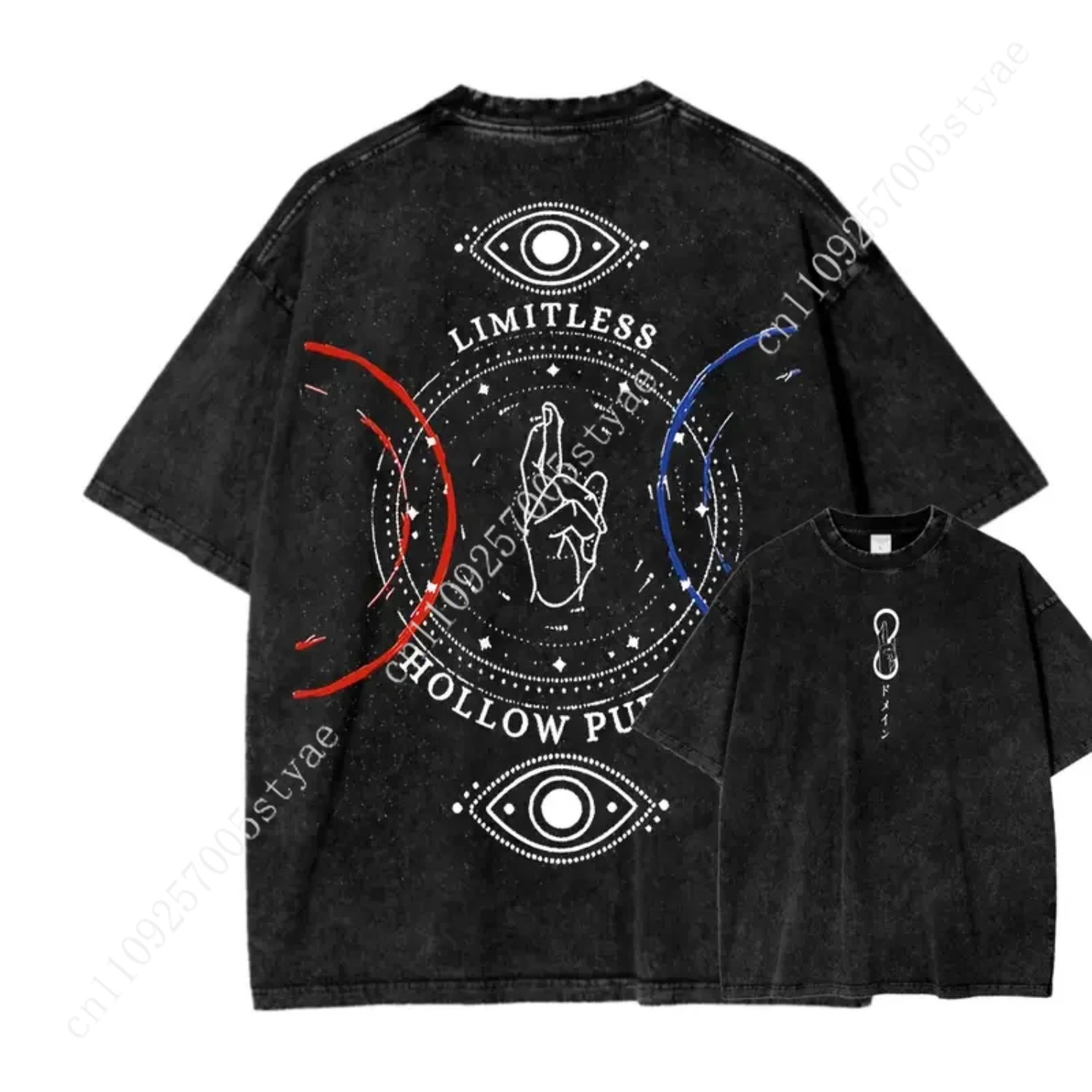 Anime  Gojo Satoru Print T-shi - огляд і ціна Yours Summer Clothing