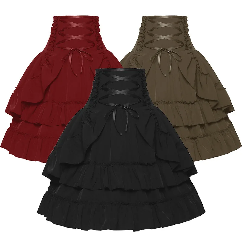 Women Victorian Skirt Medieval - огляд і ціна Summer Renaissance Clothing