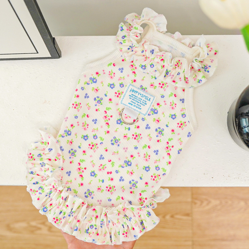 Fashion Floral Dog Dress Dog S - огляд і ціна Summer Loving Clothing