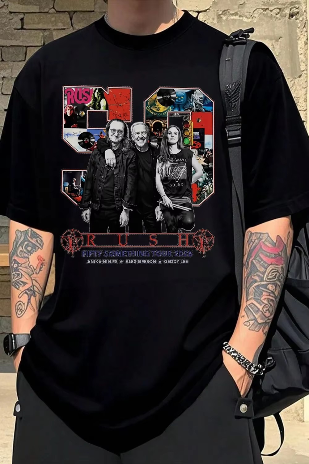 2026 Rush Band TShirt Mens Wom - огляд і ціна Summer Clothing Trends For Women 2026