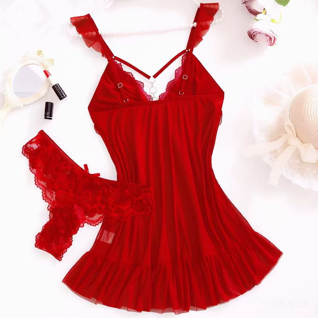 2026 New Red Sexy Lingerie Set - огляд і ціна Summer Nights Clothing
