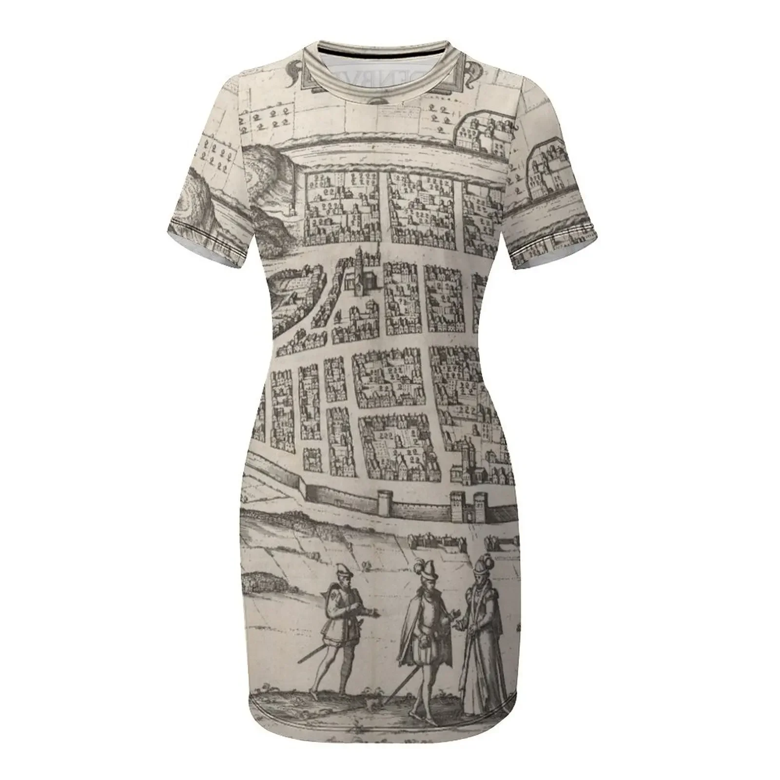 Vintage Map of Edinburgh Scotl - огляд і ціна Summer Clothing Edinburgh