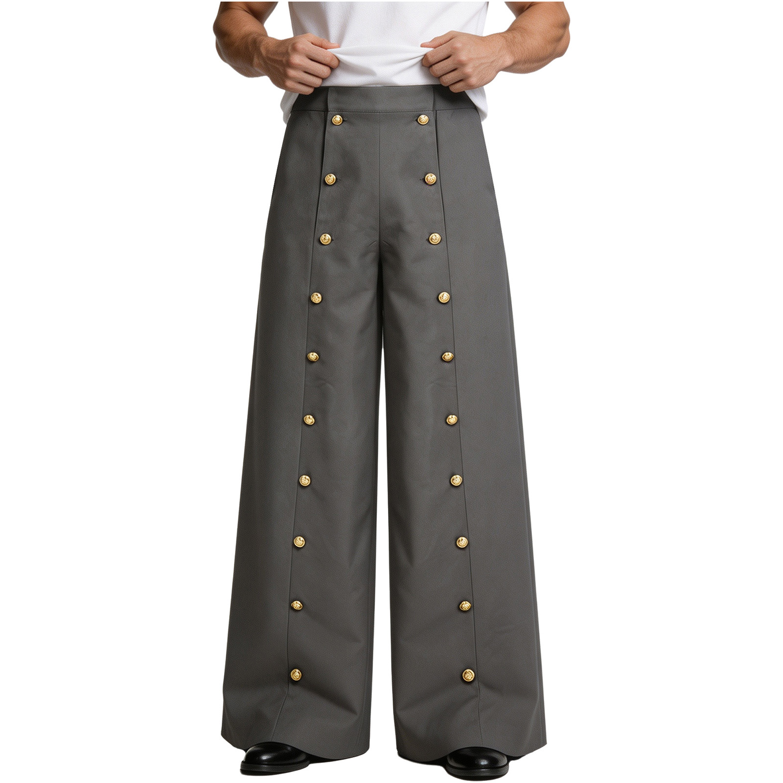 Adults Men Baggy Cargo Pants H - огляд і ціна Summer Renaissance Clothing