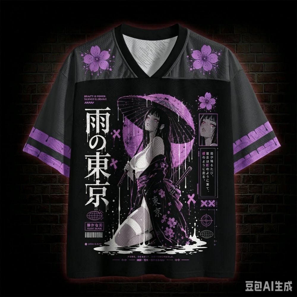 Harajuku Rainy Night Tokyo 3D  - огляд і ціна Summer Nights Clothing