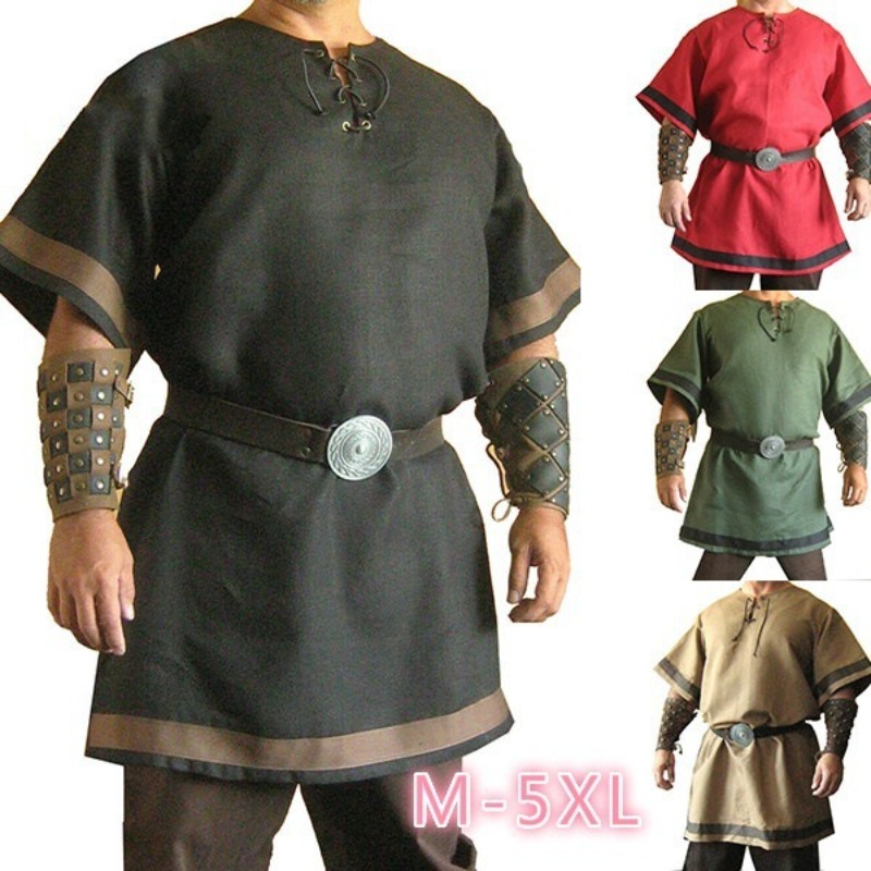 Casual Men's Stage Clothing Me - огляд і ціна Summer Renaissance Clothing