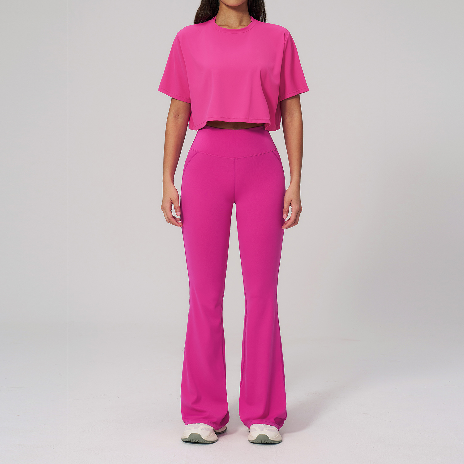 2PCS Yoga Set Sports Outfit Gy - огляд і ціна Summer Clothing Trends For Women