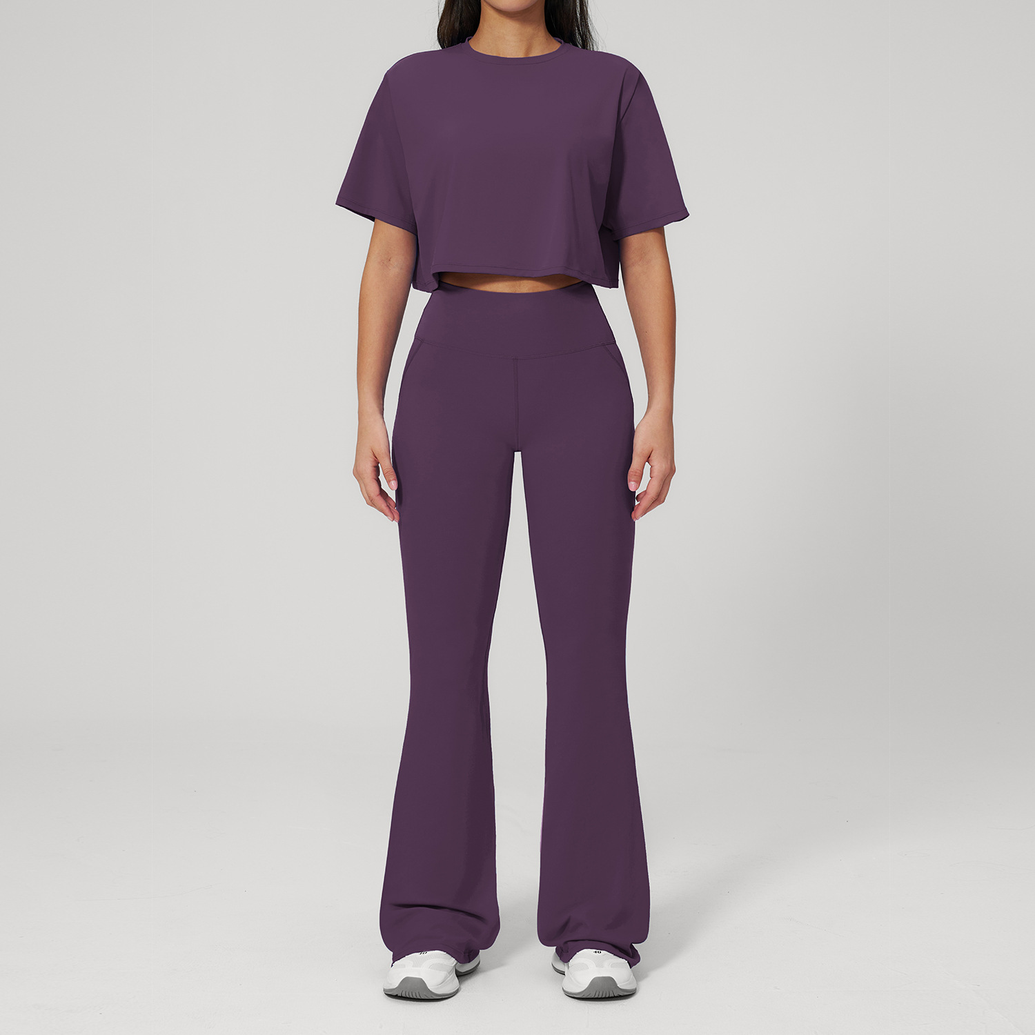 2PCS Yoga Set Sports Outfit Gy - огляд і ціна Summer Clothing Trends For Women