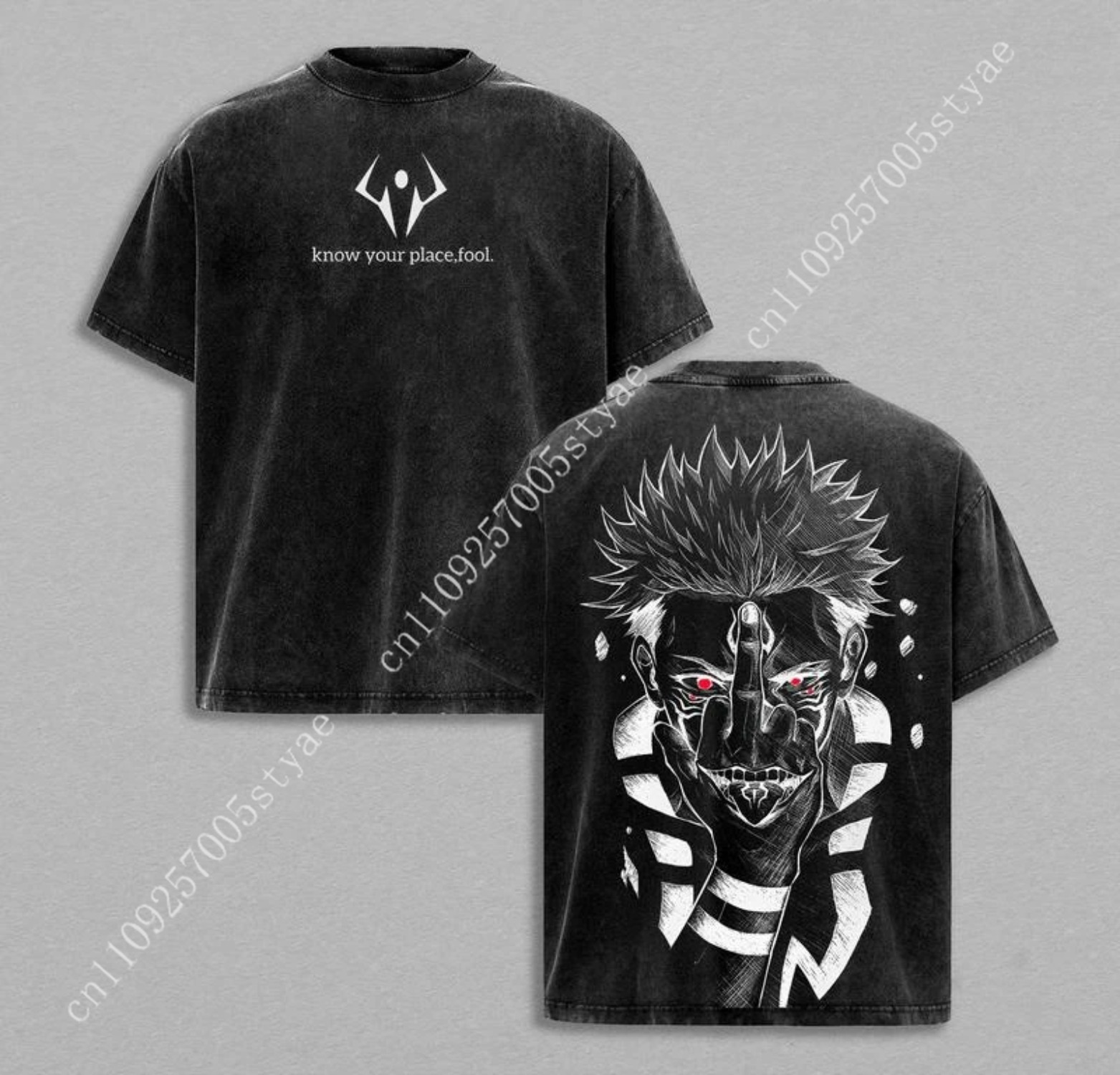 Anime  Ryomen Sukuna Graphic T - огляд і ціна Yours Summer Clothing