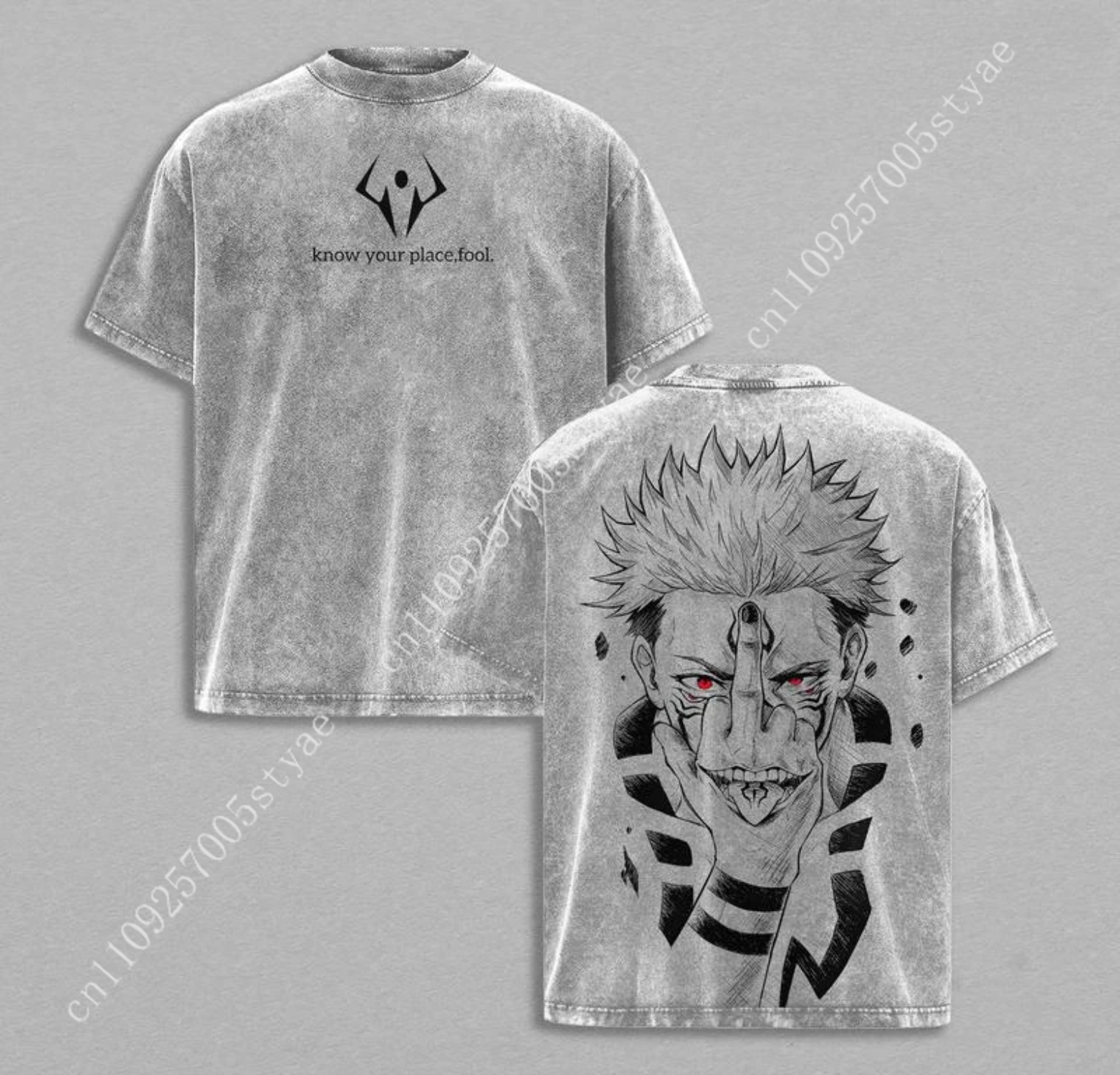 Anime  Ryomen Sukuna Graphic T - огляд і ціна Yours Summer Clothing