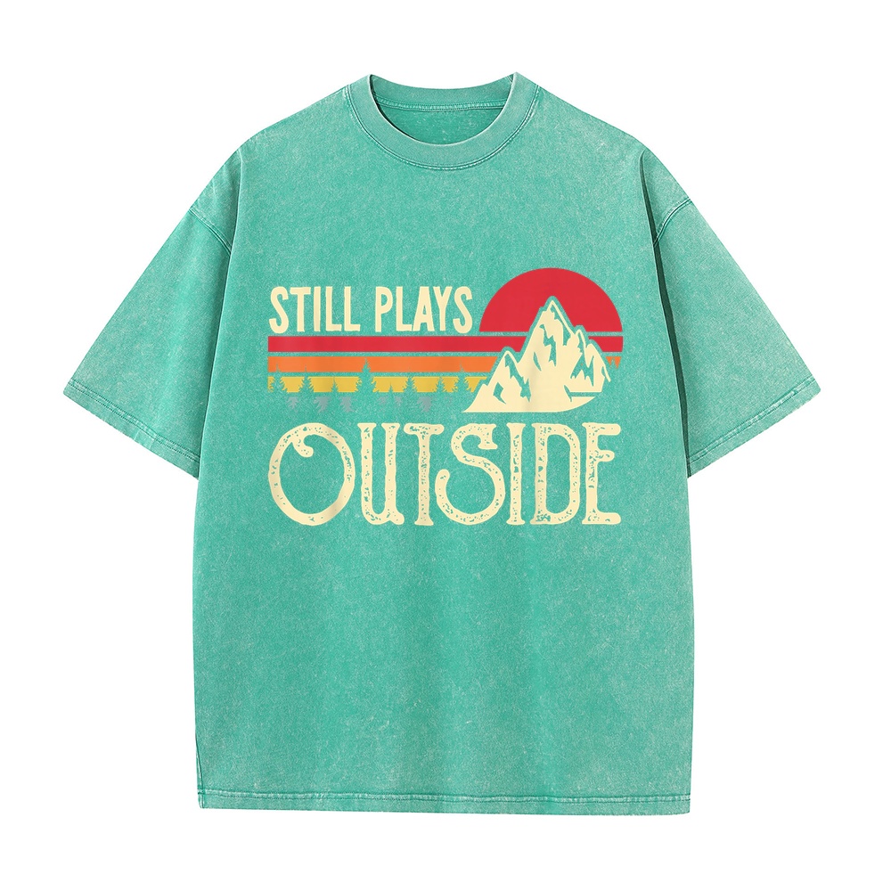 Still Plays Outside Funny Vint - огляд і ціна Vintage Summer Clothing Brand
