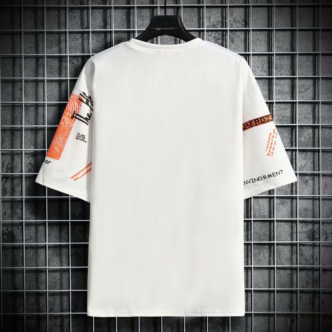 Men Harajuku Graphic Black Sum - огляд і ціна Vintage Summer Clothing Brand