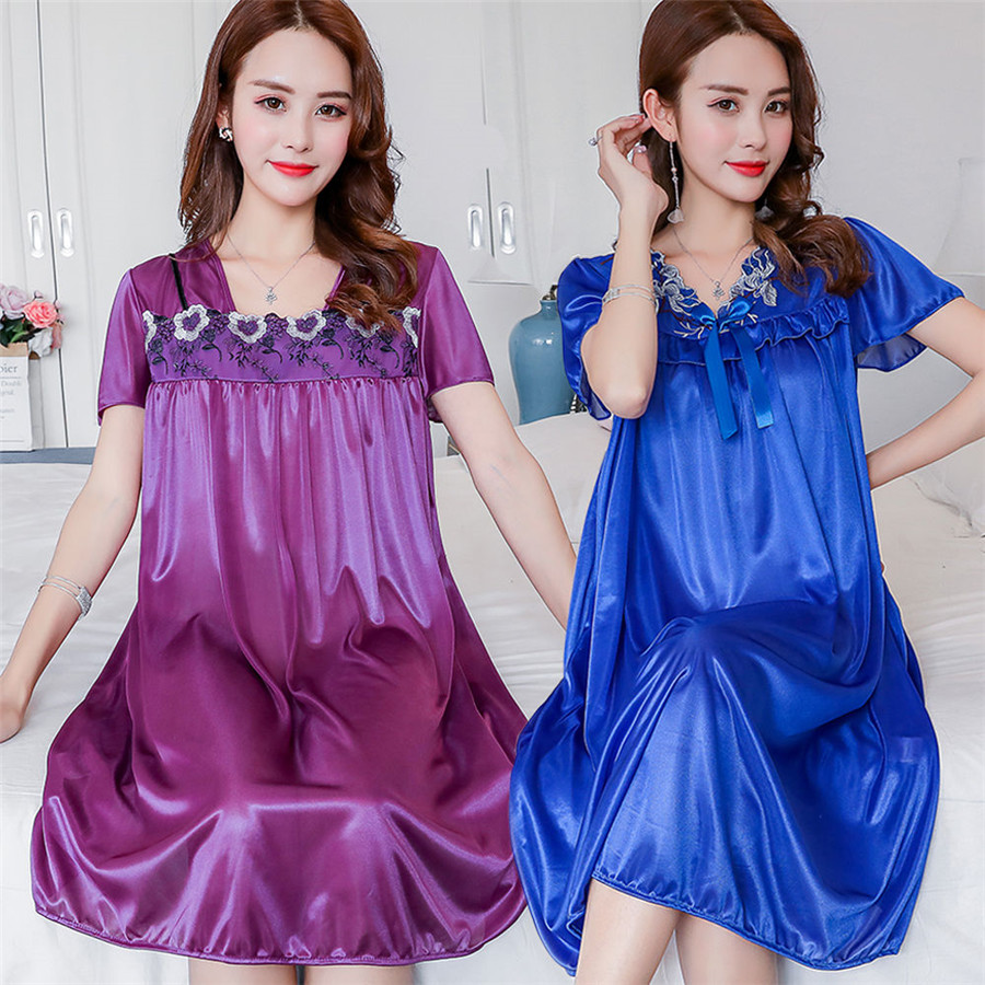 NEW Summer Ice Silk Nightgown  - огляд і ціна Summer Nights Clothing