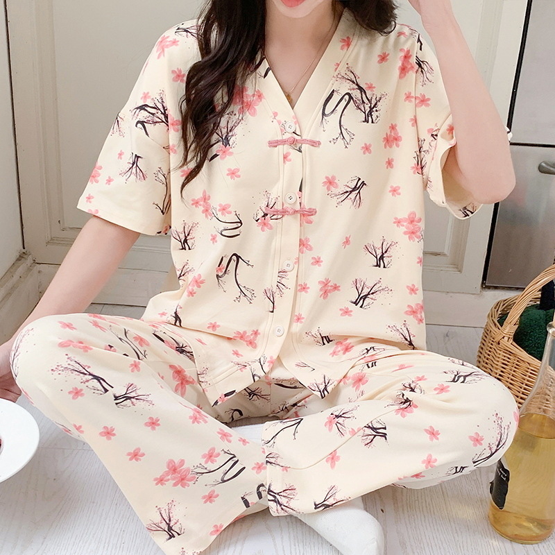 Women Pajamas Sets Spring Spri - огляд і ціна Summer Clothing Young Women