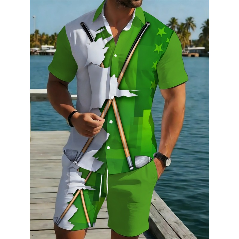 Men's Lightweight Casual Green - огляд і ціна Summer Clothing Trend